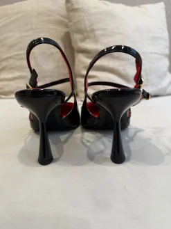 Dana slingback korkokengät; musta