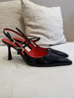 Dana slingback korkokengät; musta