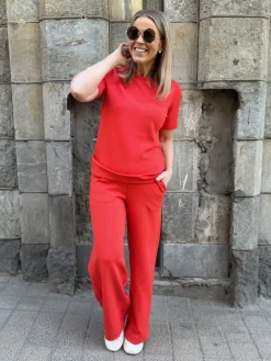 IW Gincette housut; poppy red
