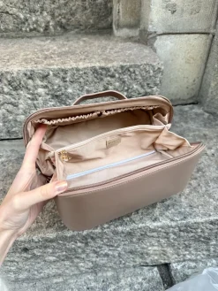 Meikkilaukku BOW19; taupe