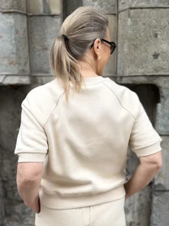 SL Rolanda lyhythihainen svetari; oatmeal